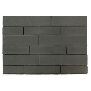 Тротуарная плитка Домино | Серый | 480х120х60 | BRAER
