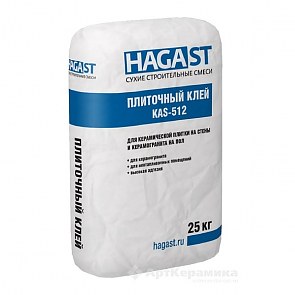 Клей плиточный для плотной плитки HagaST KAS-512